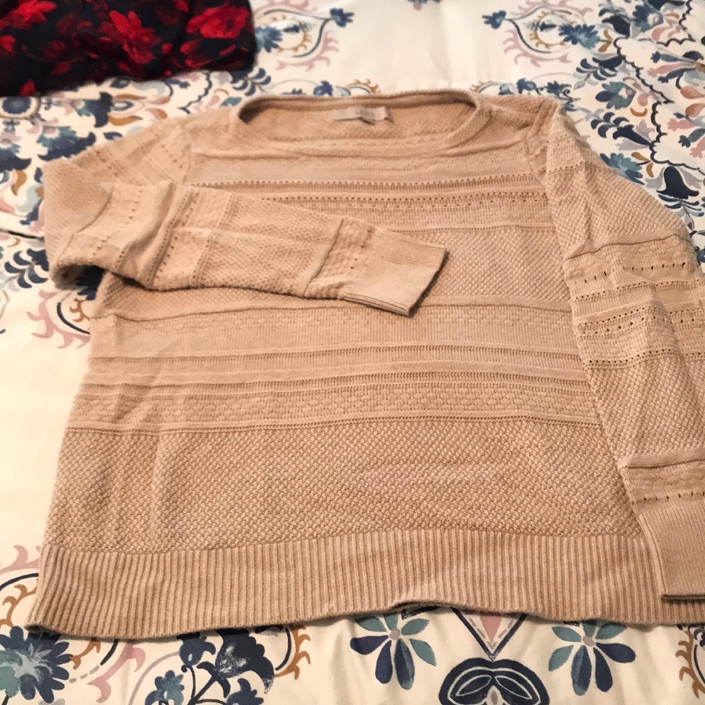 Tan Knit Sweater